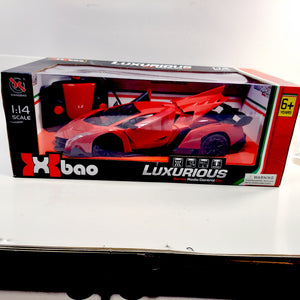 Luxury Racer Candy Apple Red Lamborghini Car Remote Control 1/14 Scale Fully Functional 27MHZ R/C Car