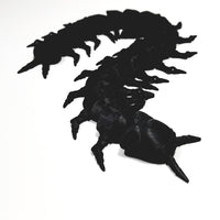 Flexi-Mech Creepy Centipede Articulated 3d Printed Life-Size Insedr Toy
