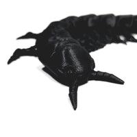 Flexi-Mech Creepy Centipede Articulated 3d Printed Life-Size Insedr Toy