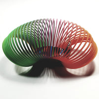 Rainbow Retro Multicolor Plastic Stretchy Spring Unisex Toy (Slink-E)
