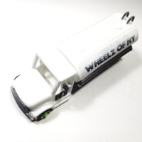 Wheelz Of NY Eggshell White Transport White Tanker Lime Green Rims 3D Printed 6" Truck