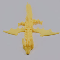 Flexi-Mech War Dragon Fully Articulated  3d Printed Mechanical Toy Choose Color

