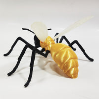 Flexi-Mech Wasp Fidget Articulated Large Winged Insect & Flexible Toy

