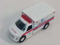 Showcast Rescue FDNY White Ford E-350 Medical Services Paramedic Ambulance No Decals
