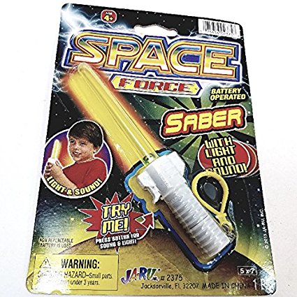 SPACE FORCE Miniature Flash Light Saber 2.75