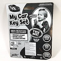 My First Car Keys Set 3 Buttons With 3 Car Sound Plastic Toddler/Baby Toy
