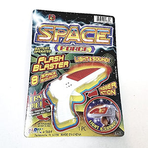 SPACE FORCE Miniature Flash Blaster 2.5" Mini Light & Sound Blaster/Gun