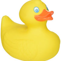 TUB FUN Rubber Ducky (Duckie) Squeaky Rubber Duck RETRO Water Toy For Pool Or...
