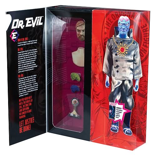 Captain Action Dr Evil Deluxe Action Figure With Accessories