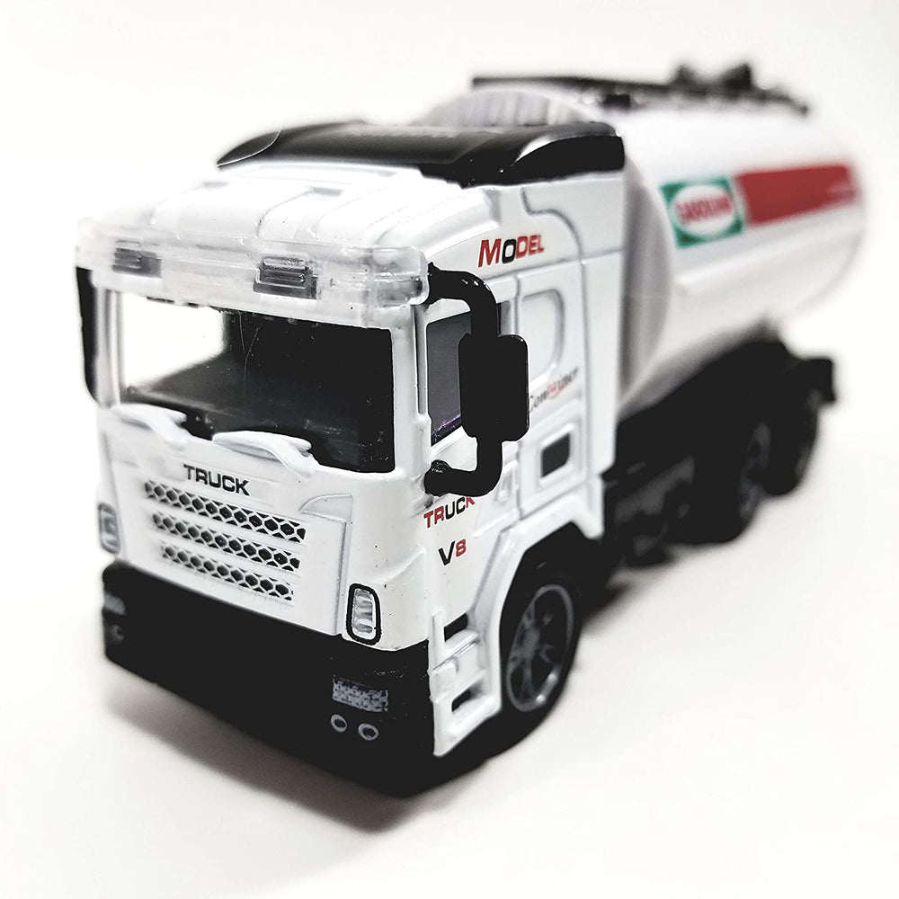 TY White Oil Tanker Delivery Truck 1/64 Diecast Vehicle