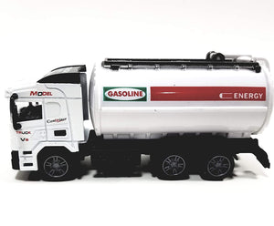 TY White Oil Tanker Delivery Truck 1/64 Diecast Vehicle