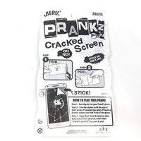 Prankz Fake Cell Phone Cracked Screen Prank Novelty Broken Joke Red
