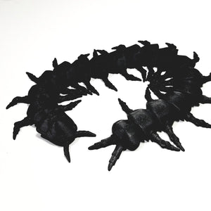 Flexi-Mech Centipede Articulated 3d Printed Insect Toy Choose Color and Size