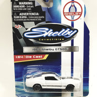 Shelby Collectibles Shelby Eggshell White 1967 GT500 1/64 Scale Diecast Car
