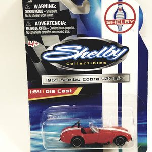 Shelby Collectibles Shelby Cherry Red 1965 4271/64 Scale Diecast Car